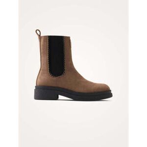 Bottines Vanessa Wu Bottines Chelsea à semelle texturée Emie Marron - Publicité Bottines Vanessa Wu Bottines Chelsea à semelle texturée Emie Marron - Publicité