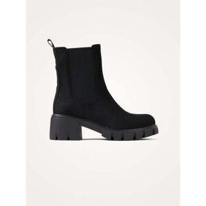 Bottines Vanessa Wu Bottines Chelsea à talon cranté Hérine Noir - Publicité Bottines Vanessa Wu Bottines Chelsea à talon cranté Hérine Noir - Publicité