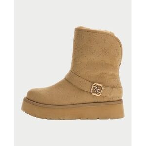 Bottines Guess Bottines en daim Dolsay pour femme Beige - Publicité Bottines Guess Bottines en daim Dolsay pour femme Beige - Publicité