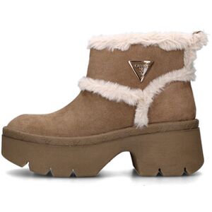 Bottines Guess FLFBRDESU10 Beige - Publicité Bottines Guess FLFBRDESU10 Beige - Publicité