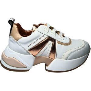 Baskets basses Alexander Smith mbw_1148_wcp Blanc - Publicité Baskets basses Alexander Smith mbw_1148_wcp Blanc - Publicité