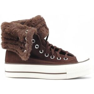 Baskets montantes Converse A15230C-AI26 Marron - Publicité Baskets montantes Converse A15230C-AI26 Marron - Publicité