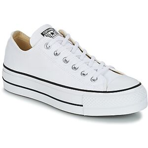 Baskets basses Converse CHUCK TAYLOR ALL STAR LIFT CANVAS OX Blanc - Publicité Baskets basses Converse CHUCK TAYLOR ALL STAR LIFT CANVAS OX Blanc - Publicité