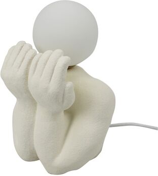 Lampes à poser Signes Grimalt Lampe De Table À Figure Humaine Blanc