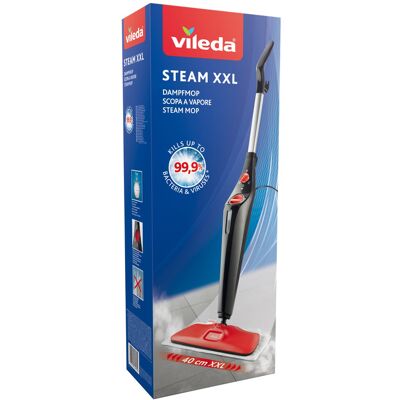 VILEDA Balai vapeur Steam XXL, 1550 W - Publicité VILEDA Balai vapeur Steam XXL, 1550 W - Publicité