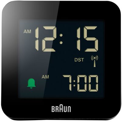 BRAUN Réveil numérique BC09B-DCF (Noir) noir - Publicité BRAUN Réveil numérique BC09B-DCF (Noir) noir - Publicité