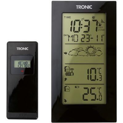 TRONIC® Station météo (noir) Noir - Publicité TRONIC® Station météo (noir) Noir - Publicité