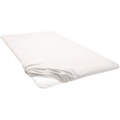 Drap-housse Biberna Samy - 140-160cm x 200-220cm, Gris - Publicité Drap-housse Biberna Samy - 140-160cm x 200-220cm, Gris - Publicité