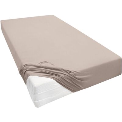 Drap housse jersey bleu Conny de Biberna - Publicité Drap housse jersey bleu Conny de Biberna - Publicité