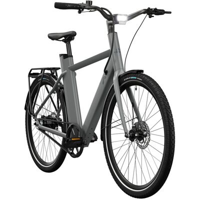CRIVIT Vélo Électrique Urbain à Courroie Belt Drive X.3 (Gris) Gris - Publicité CRIVIT Vélo Électrique Urbain à Courroie Belt Drive X.3 (Gris) Gris - Publicité