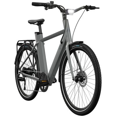 CRIVIT Vélo Électrique Urbain Shimano X.3 (Gris) Gris - Publicité CRIVIT Vélo Électrique Urbain Shimano X.3 (Gris) Gris - Publicité