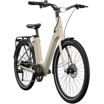 CRIVIT Vélo Électrique Urbain Shimano Y.3 (beige) beige - Publicité CRIVIT Vélo Électrique Urbain Shimano Y.3 (beige) beige - Publicité