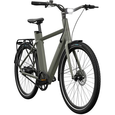 CRIVIT Vélo Électrique Urbain à Courroie Belt Drive X.3 (kaki) kaki - Publicité CRIVIT Vélo Électrique Urbain à Courroie Belt Drive X.3 (kaki) kaki - Publicité