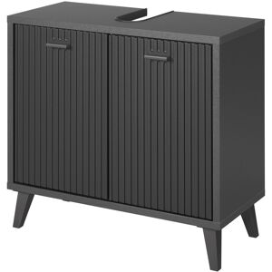 LIVARNO home Meuble sous-vasque, 60,4 x 55 x 28 cm - Publicité LIVARNO home Meuble sous-vasque, 60,4 x 55 x 28 cm - Publicité