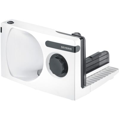 SEVERIN Trancheur universel compact avec moteur CC »AS9259«, avec socle repliable. Publicité SEVERIN Trancheur universel compact avec moteur CC »AS9259«, avec socle repliable. Publicité