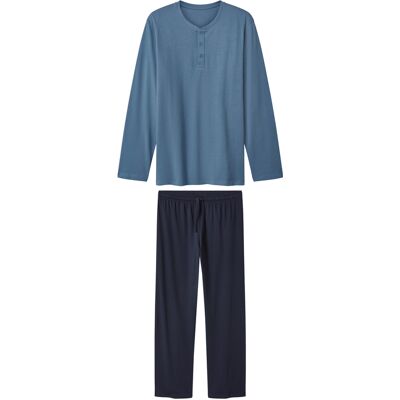 ESMARA MEN Ensemble pyjama homme (bleu/bleu foncé, L) L bleu/bleu foncé - Publicité ESMARA MEN Ensemble pyjama homme (bleu/bleu foncé, L) L bleu/bleu foncé - Publicité