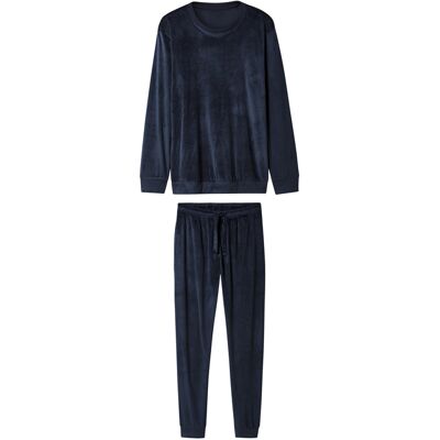 ESMARA MEN Ensemble pyjama en velours homme (Bleu, M) M Bleu - Publicité ESMARA MEN Ensemble pyjama en velours homme (Bleu, M) M Bleu - Publicité