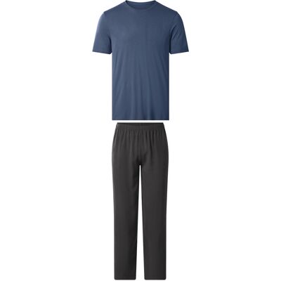 ESMARA MEN Ensemble pyjama homme (bleu/bleu foncé, S) S bleu/bleu foncé - Publicité ESMARA MEN Ensemble pyjama homme (bleu/bleu foncé, S) S bleu/bleu foncé - Publicité