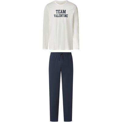 ESMARA MEN Pyjama homme (blanc/bleu marine, XL) XL blanc/bleu marine - Publicité ESMARA MEN Pyjama homme (blanc/bleu marine, XL) XL blanc/bleu marine - Publicité