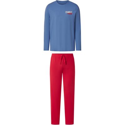 ESMARA MEN Pyjama homme (bleu/rouge, XL) XL bleu/rouge - Publicité ESMARA MEN Pyjama homme (bleu/rouge, XL) XL bleu/rouge - Publicité