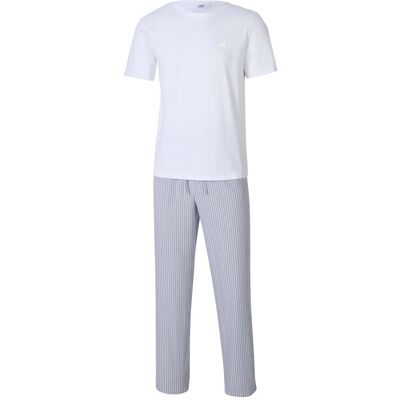 LOOKS BY WOLFGANG JOOP Ensemble pyjama homme (rayé/blanc/gris, M) M rayé/blanc/gris - Publicité LOOKS BY WOLFGANG JOOP Ensemble pyjama homme (rayé/blanc/gris, M) M rayé/blanc/gris - Publicité