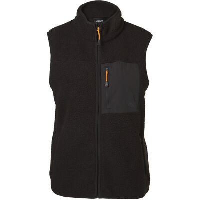 CRIVIT Veste sans manches en peluche femme (noir, XL(46/48)) XL(46/48) noir - Publicité CRIVIT Veste sans manches en peluche femme (noir, XL(46/48)) XL(46/48) noir - Publicité