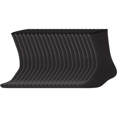 ESMARA® Chaussettes femme, 20 paires (noir, 35-38) 35-38 Noir - Publicité ESMARA® Chaussettes femme, 20 paires (noir, 35-38) 35-38 Noir - Publicité