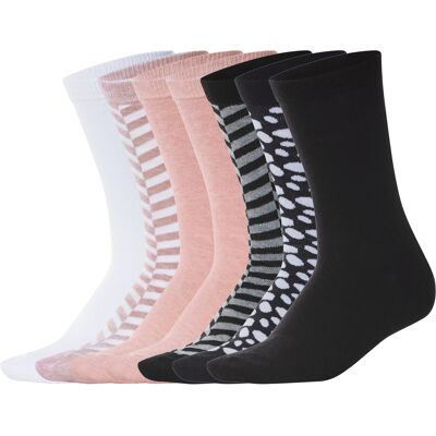ESMARA® Lot de 7 paires de chaussettes femme (rose/blanc/noir, 35-38) 35-38 rose/blanc/noir - Publicité ESMARA® Lot de 7 paires de chaussettes femme (rose/blanc/noir, 35-38) 35-38 rose/blanc/noir - Publicité