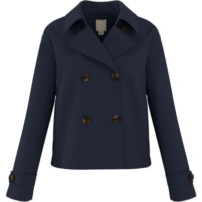 ESMARA® Trench court femme (bleu marine, 40) 42 - Publicité ESMARA® Trench court femme (bleu marine, 40) 42 - Publicité
