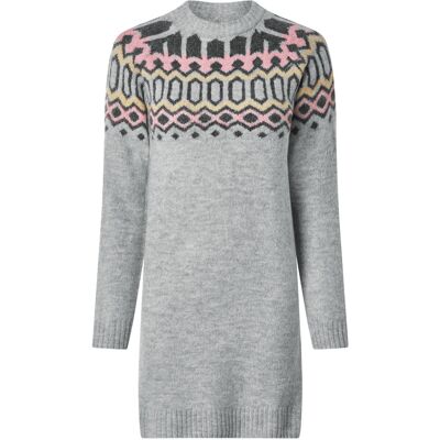 ESMARA® Robe en tricot femme (gris, XL(46/48)) XL(46/48) gris - Publicité ESMARA® Robe en tricot femme (gris, XL(46/48)) XL(46/48) gris - Publicité