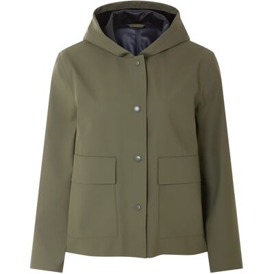 ESMARA® Veste de pluie femme (olive, M(38/40)) M(38/40) olive - Publicité ESMARA® Veste de pluie femme (olive, M(38/40)) M(38/40) olive - Publicité