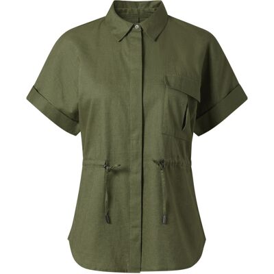 ESMARA® Blouse en lin femme (Vert, 36) 36 Vert - Publicité ESMARA® Blouse en lin femme (Vert, 36) 36 Vert - Publicité