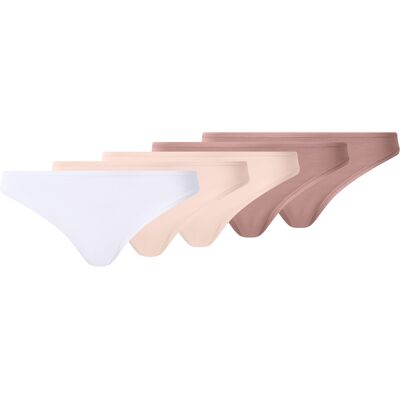 ESMARA® Lot de 5 strings femme (rose/blanc, M(38/40)) M(38/40) rose/blanc - Publicité ESMARA® Lot de 5 strings femme (rose/blanc, M(38/40)) M(38/40) rose/blanc - Publicité