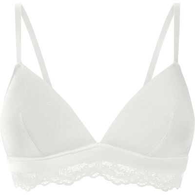 ESMARA® Soutien-gorge sans armatures à dentelle femme (crème, 95B) 95B crème - Publicité ESMARA® Soutien-gorge sans armatures à dentelle femme (crème, 95B) 95B crème - Publicité