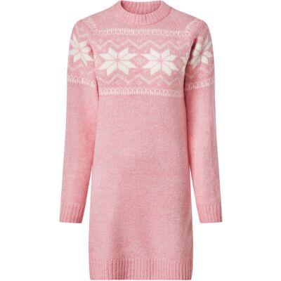 ESMARA® Robe en tricot femme (rose, XL(48/50)) XXL(50/52) rose - Publicité ESMARA® Robe en tricot femme (rose, XL(48/50)) XXL(50/52) rose - Publicité