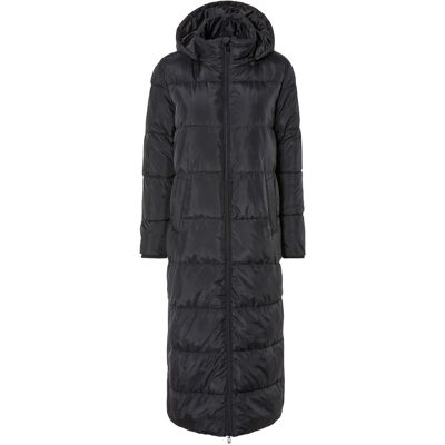 ESMARA® Manteau matelassé long pour femme, fentes latérales avec boutons-pression. (Noir, S (34/36)) S (34/36) Noir - Publicité ESMARA® Manteau matelassé long pour femme, fentes latérales avec boutons-pression. (Noir, S (34/36)) S (34/36) Noir - Publicité
