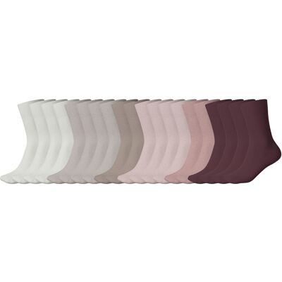 ESMARA® Lot de 20 paires de chaussettes femme (blanc/beige/rose, 35-38) 35-38 blanc/beige/rose - Publicité ESMARA® Lot de 20 paires de chaussettes femme (blanc/beige/rose, 35-38) 35-38 blanc/beige/rose - Publicité