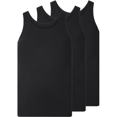 ESMARA MEN Lot de 3 débardeurs côtelés pour hommes (noir, XXL) XXL noir - Publicité ESMARA MEN Lot de 3 débardeurs côtelés pour hommes (noir, XXL) XXL noir - Publicité