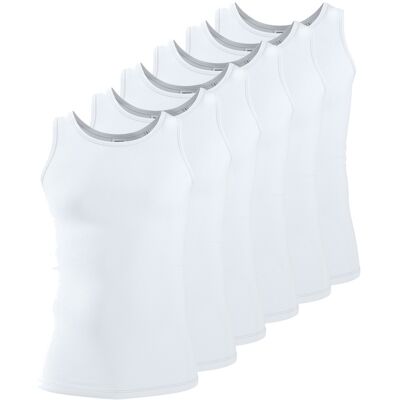 ESMARA MEN Lot de 6 débardeurs homme (XL) XL - Publicité ESMARA MEN Lot de 6 débardeurs homme (XL) XL - Publicité