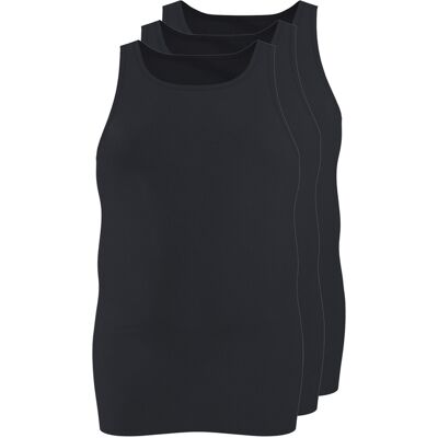 ESMARA MEN Lot de 3 débardeurs côtelés homme (Noir, XXL) XXL noir - Publicité ESMARA MEN Lot de 3 débardeurs côtelés homme (Noir, XXL) XXL noir - Publicité
