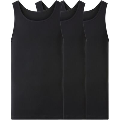 ESMARA MEN Lot de 3 débardeurs côtelé pour hommes (noir, L) L noir - Publicité ESMARA MEN Lot de 3 débardeurs côtelé pour hommes (noir, L) L noir - Publicité