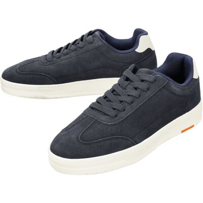 ESMARA MEN Sneakers en cuir homme (bleu foncé, 45) 45 bleu foncé - Publicité ESMARA MEN Sneakers en cuir homme (bleu foncé, 45) 45 bleu foncé - Publicité