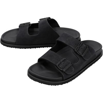 ESMARA MEN Mules pour homme (noir, 43) 43 noir - Publicité ESMARA MEN Mules pour homme (noir, 43) 43 noir - Publicité