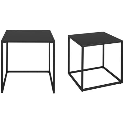 LIVARNO HOME Set de 2 tables d'appoint San Diego - Publicité LIVARNO HOME Set de 2 tables d'appoint San Diego - Publicité