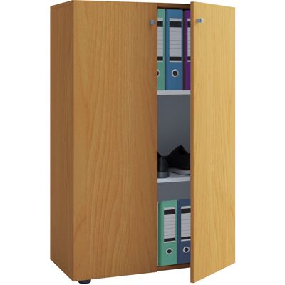 VCM Armoire de bureau Lona (portes battantes, imitation hêtre, XL) imitation hêtre - Publicité VCM Armoire de bureau Lona (portes battantes, imitation hêtre, XL) imitation hêtre - Publicité