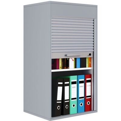VCM Armoire à dossiers Aktos, 50 x 93 x 40 cm (gris) gris - Publicité VCM Armoire à dossiers Aktos, 50 x 93 x 40 cm (gris) gris - Publicité