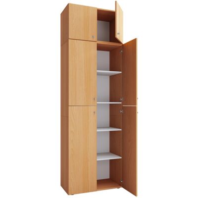 Armoire de bureau XXL VCM avec 5 étagères - Meubles de bureau - Publicité Armoire de bureau XXL VCM avec 5 étagères - Meubles de bureau - Publicité