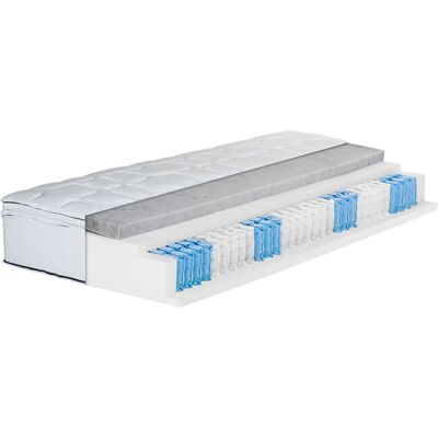 BECO Matelas boxspring à ressort ensachés Royal Flex KS, 7 zones, avec surmatelas amovible (H4, 90 X 190 CM) 90 X 190 CM - Publicité BECO Matelas boxspring à ressort ensachés Royal Flex KS, 7 zones, avec surmatelas amovible (H4, 90 X 190 CM) 90 X 190 CM - Publicité