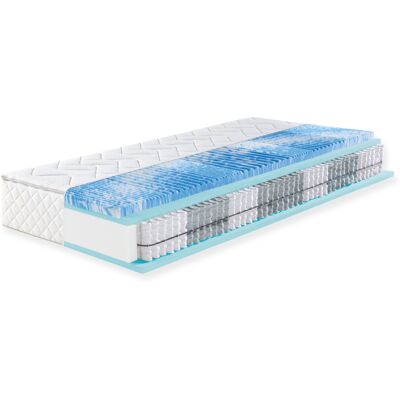 f.a.n. Matelas à ressorts ensachés Sweet Dream XXL, 7 zones, avec surmatelas (H3, 140 x 190 cm) 140 x 190 cm - Publicité f.a.n. Matelas à ressorts ensachés Sweet Dream XXL, 7 zones, avec surmatelas (H3, 140 x 190 cm) 140 x 190 cm - Publicité