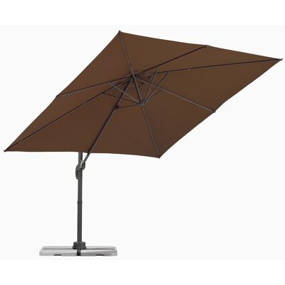 SCHNEIDER Parasol, Valencia, 250x250 cm (mocca) mocca - Publicité SCHNEIDER Parasol, Valencia, 250x250 cm (mocca) mocca - Publicité